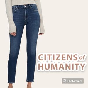 Citizens of humanity Phantom Cropped Skinny Leg Jeans